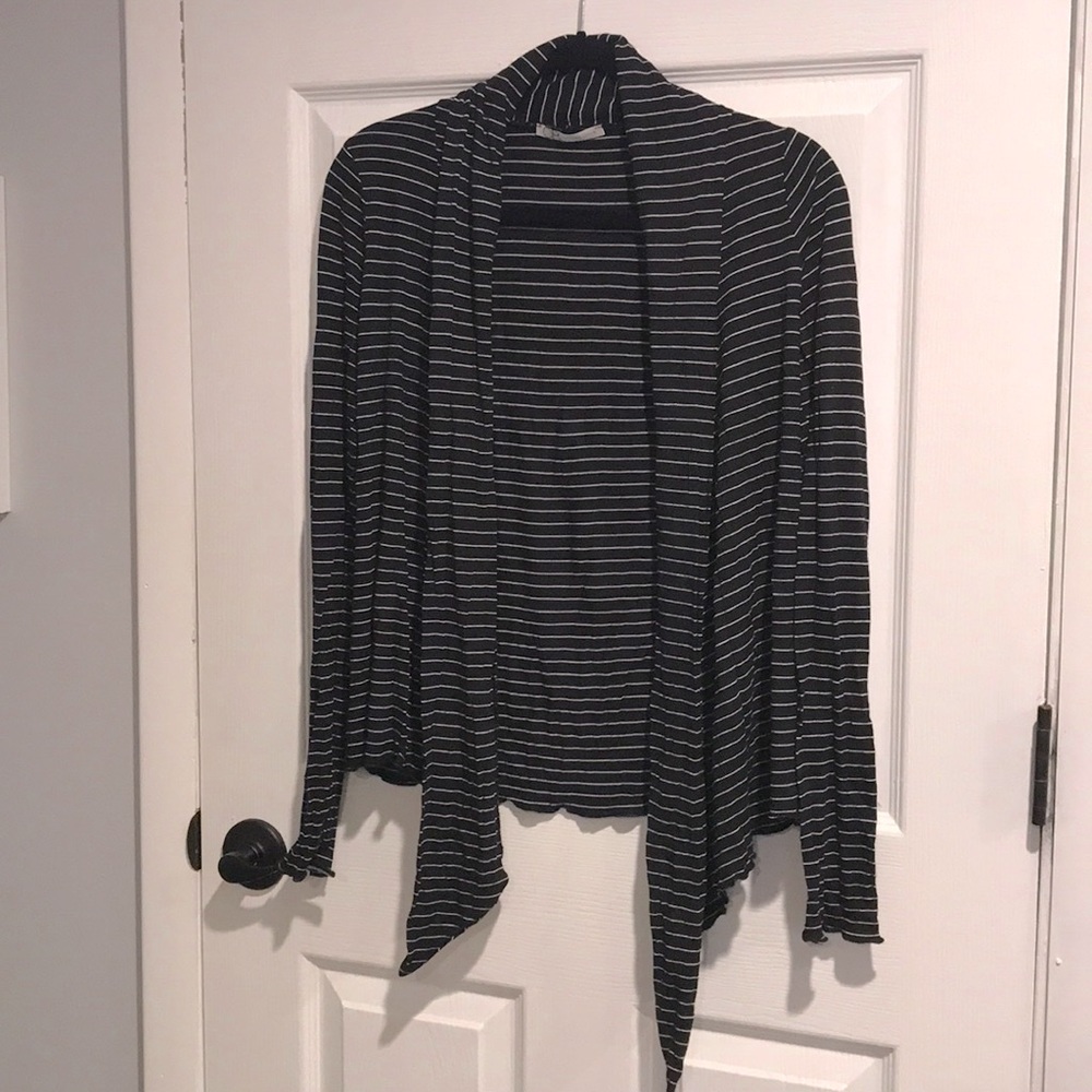Open front lightweight sweater